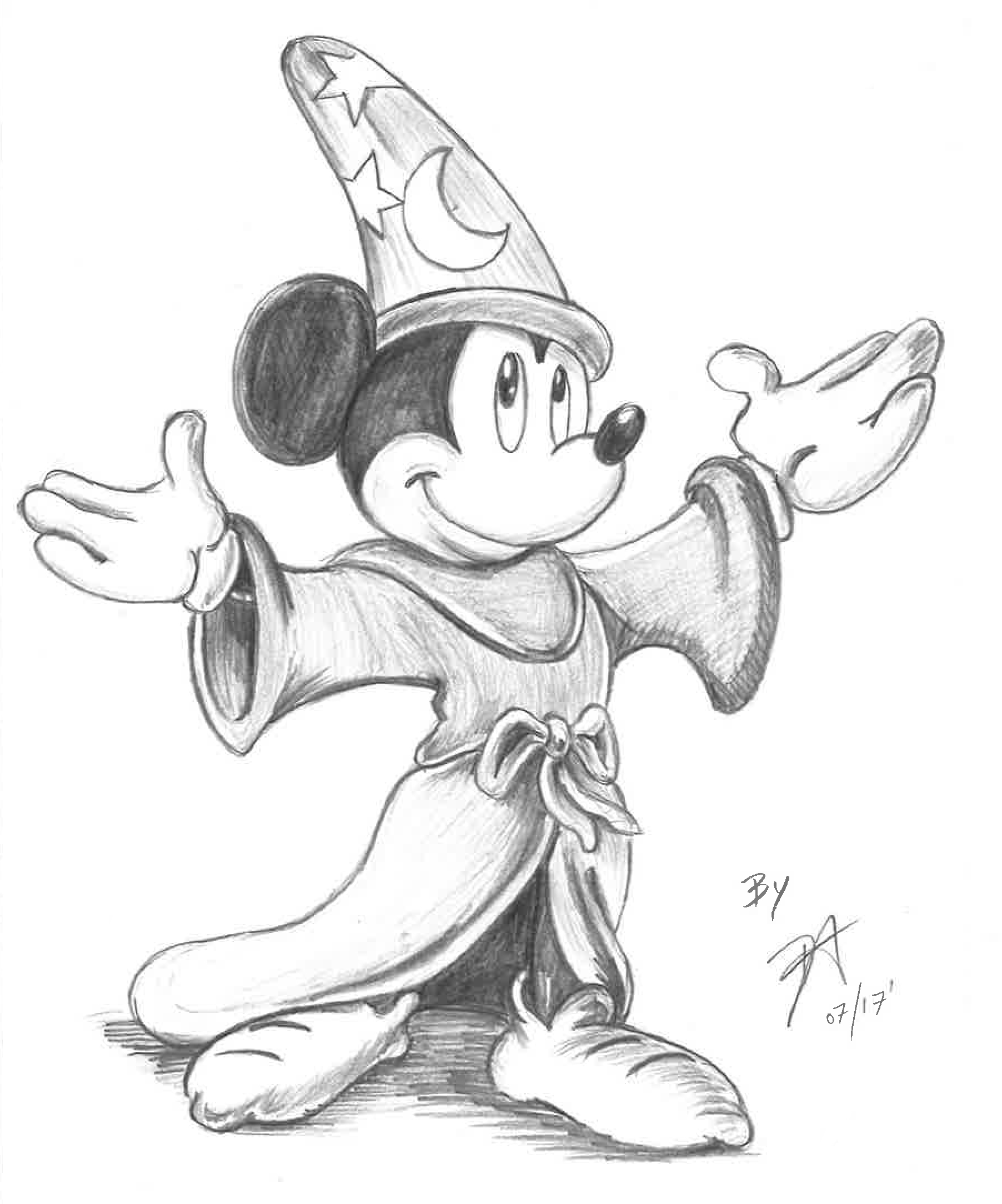 Image of Mickey Mouse from Fantasia